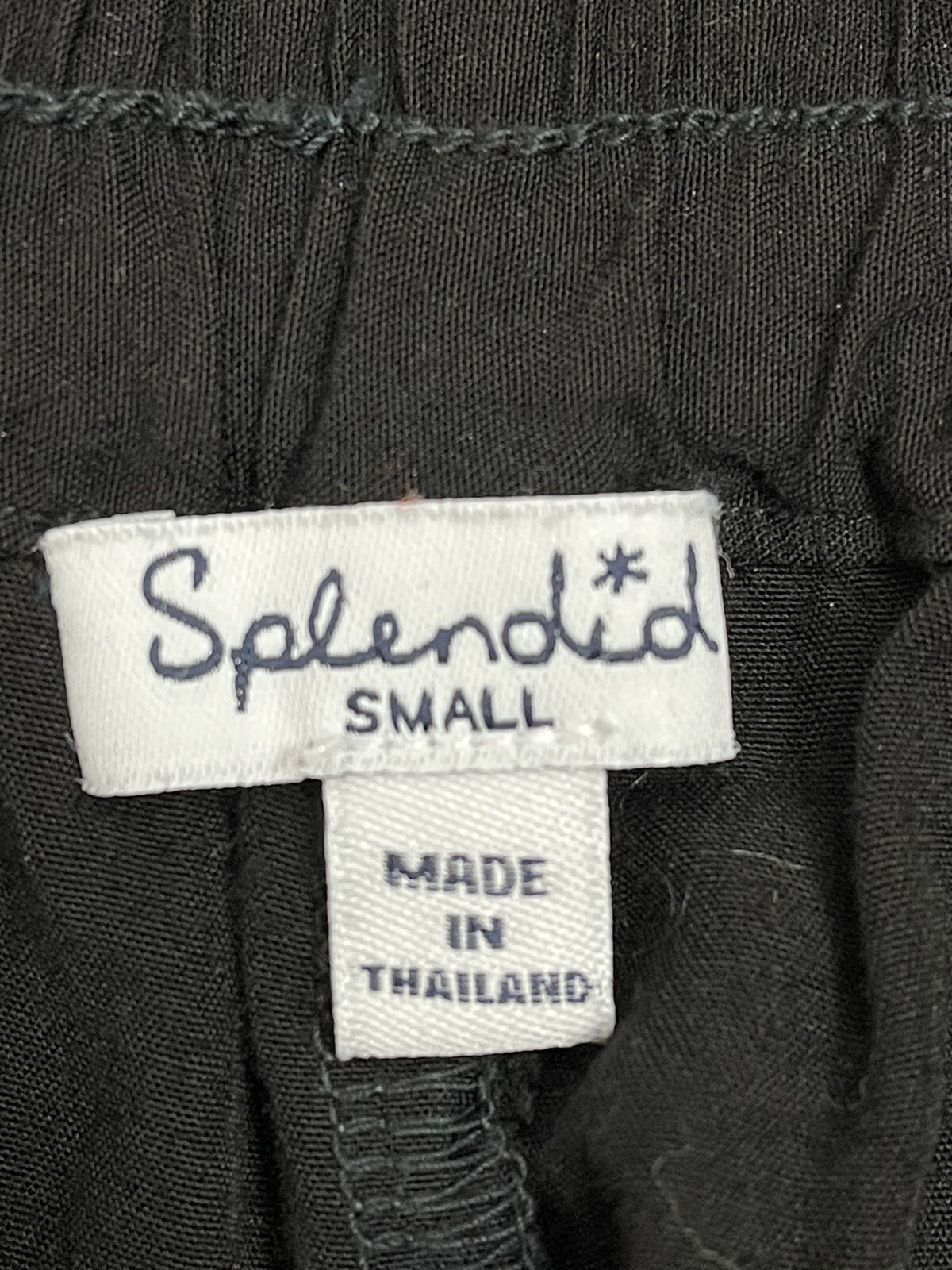 Splendid Women’s Size Small Solid Black Pull On S… - image 3