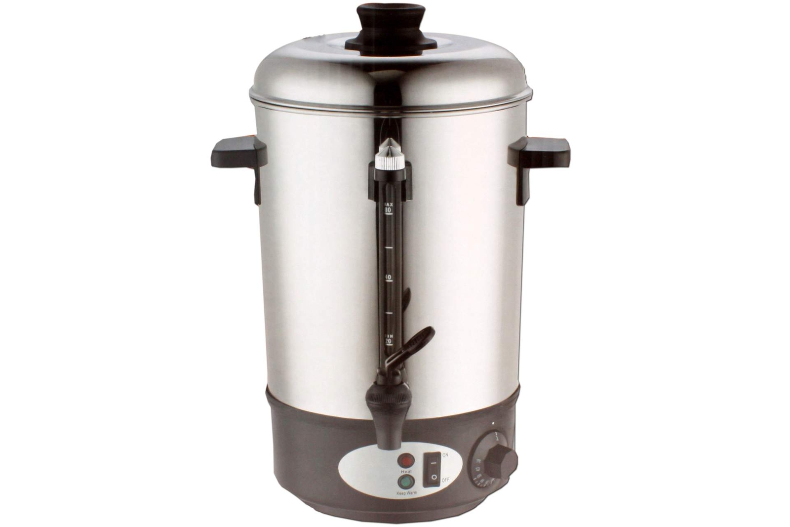 Glühwein Behälter Glühweintopf Kocher Warmhaltekanne 1800 Watt Edelstahl Kanne