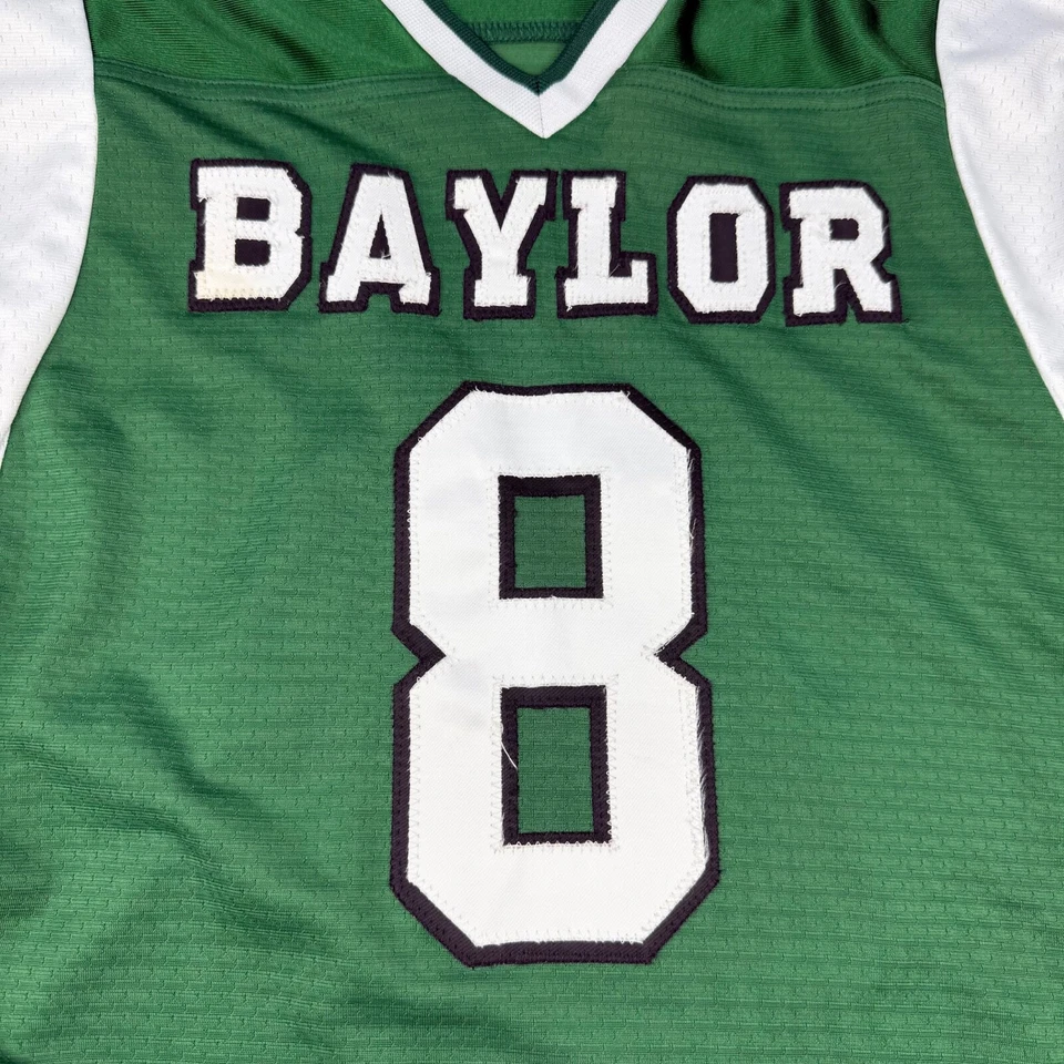 Baylor Bears Football Jersey Team Issue Green NCAA Men 46-48 XL Glasco Martin IV - Image 4 of 4