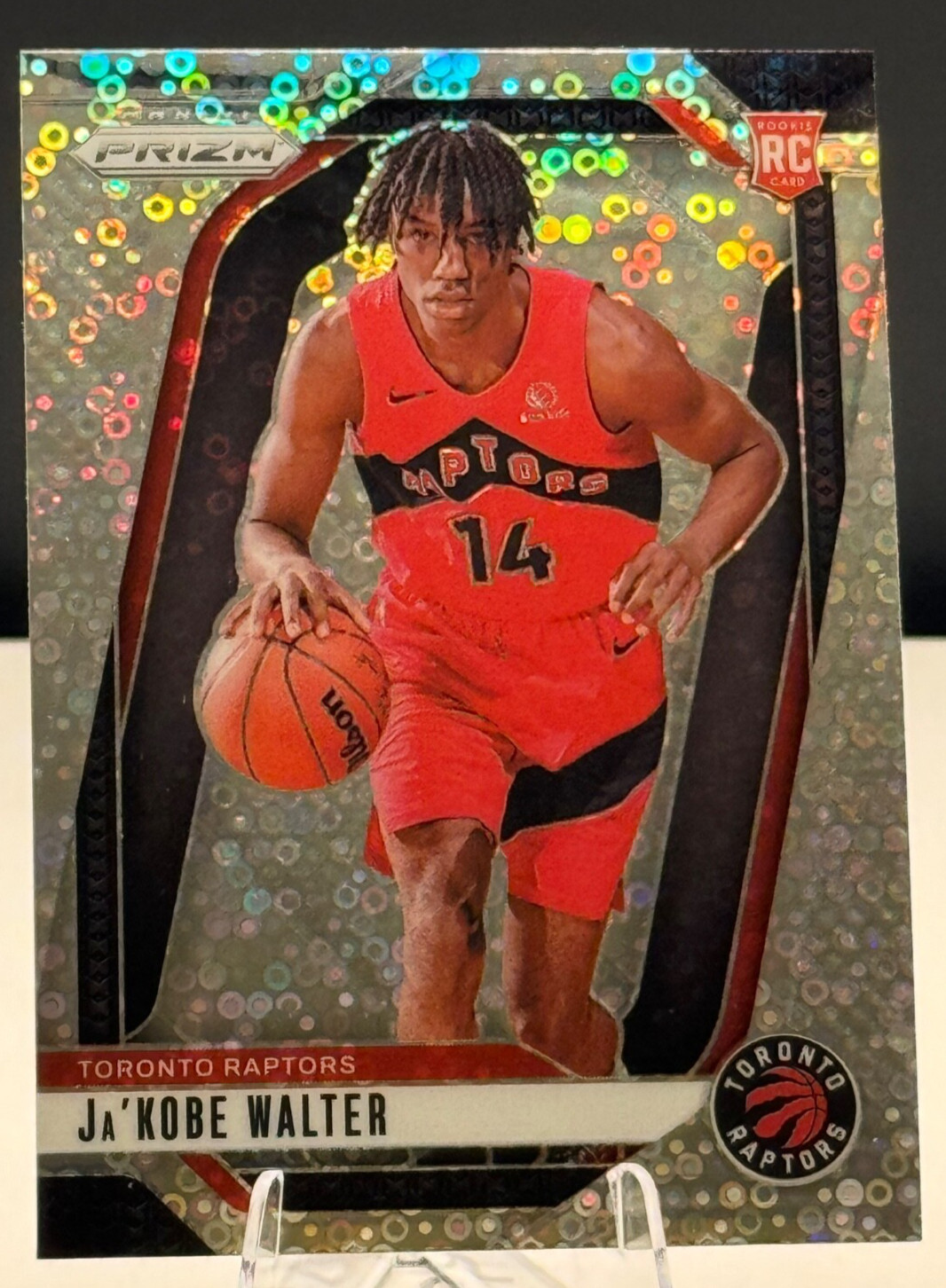 2024-25 Panini Prizm Ja'Kobe Walter #223 Rookie Fast Break Silver