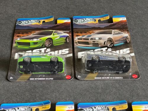 Hot Wheels Silver Series Lot of 4 - Fast & Furious Brian O'Connor - Picture 3 of 8