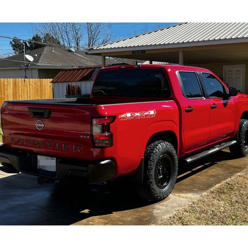 2 pegatinas calcomanías de plataforma todoterreno blancas grandes 4x4 para camión para Nissan Titan Ford F150, etc. - Imagen 4 de 7