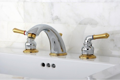 Kingston Brass KB964 Magellan Widespread Bathroom Faucet, 8-In Adjustable Center - Picture 9 of 9