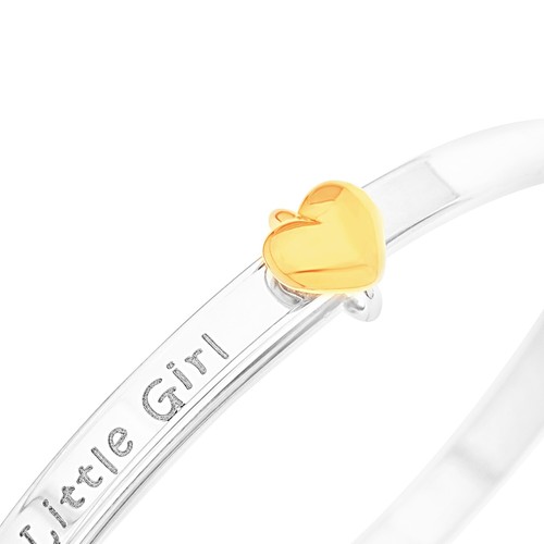 Brazalete Brazalete Corazón Papá Niña Plateado Baby Shower Bautizo Bautizo - Imagen 4 de 8