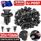 <!--F#f_0-->20X Car Plastic 10MM Clips Rivet Push Fit Door Boot Trim Panels Bumper FastenerA<!--F/-->