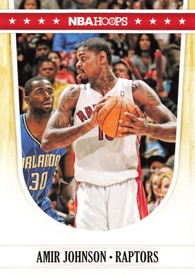 Amir Johnson 2011-12 Hoops #229 Toronto Raptors Basketball