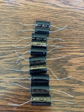 10pc Electrolytic Capacitor Axial 2000hr 105  RoHS 1000uF 63V  16x33mm Supertech
