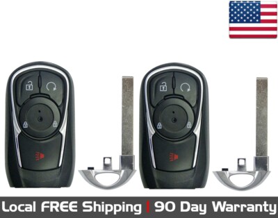 2x New Replacement Key Fob for Select Buick Vehicles *CHECK FITMENTS* 315 MHz