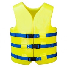 Texas Recreation Adult Swimming Pool / Pond / Lake Life Vest - Yellow - Large