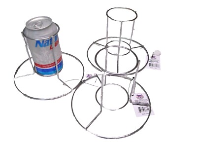 3 Lot Beer Can Chicken Rack Holders Barbecue BBQ Grill Duck Holder Roaster