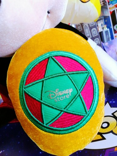 Large Mickey Mouse Plush Disneystore Vintage Embroidery 60cm Make a Wish - Picture 7 of 9