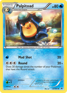 Palpitoad 23/101 Uncommon | Noble Victories | Pokemon Card
