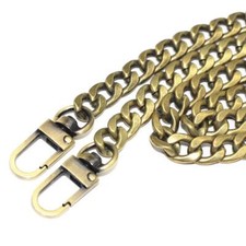 DIY Iron Flat Chain Strap Handbag Chains Purse Chain Straps Shoulder Cross Bo...