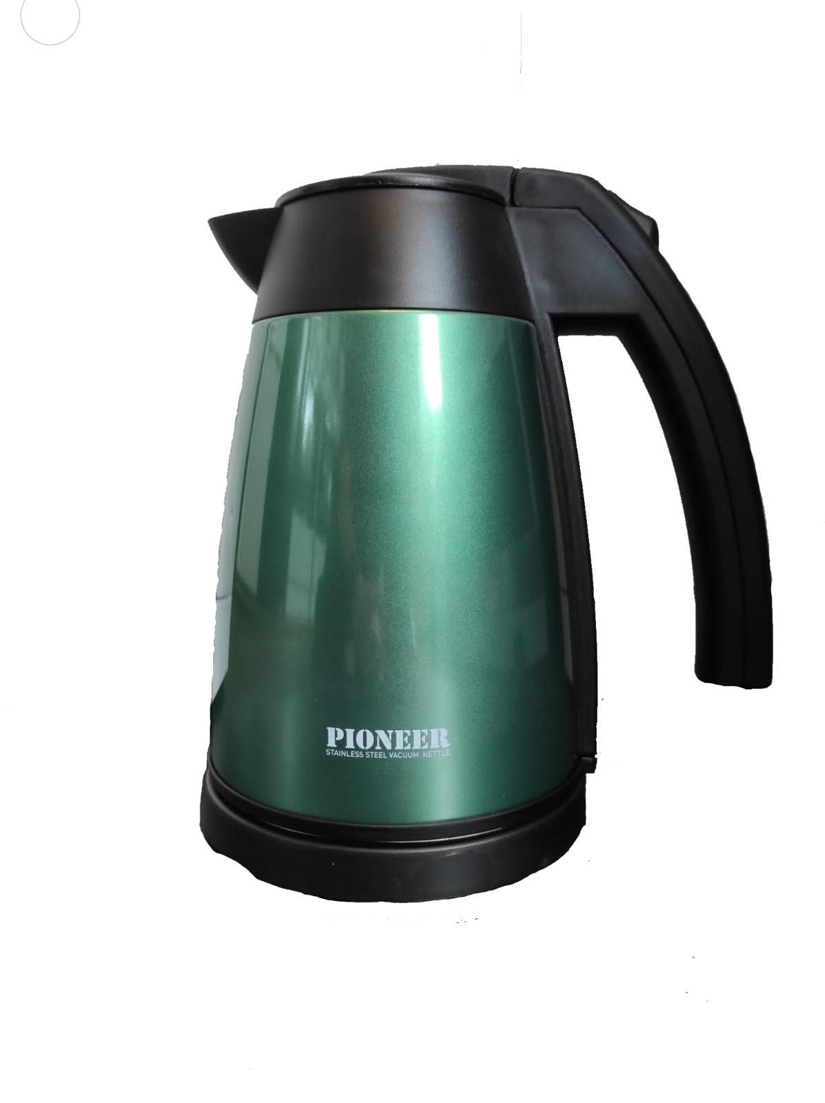 Grunwerg Pioneer 1.0Ltr. Stainless Steel Vacuum Kettle Red Green Blue