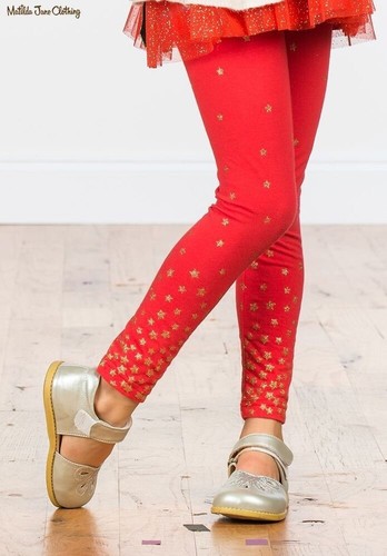 Matilda Jane TWINKLE LEGGINGS Red 