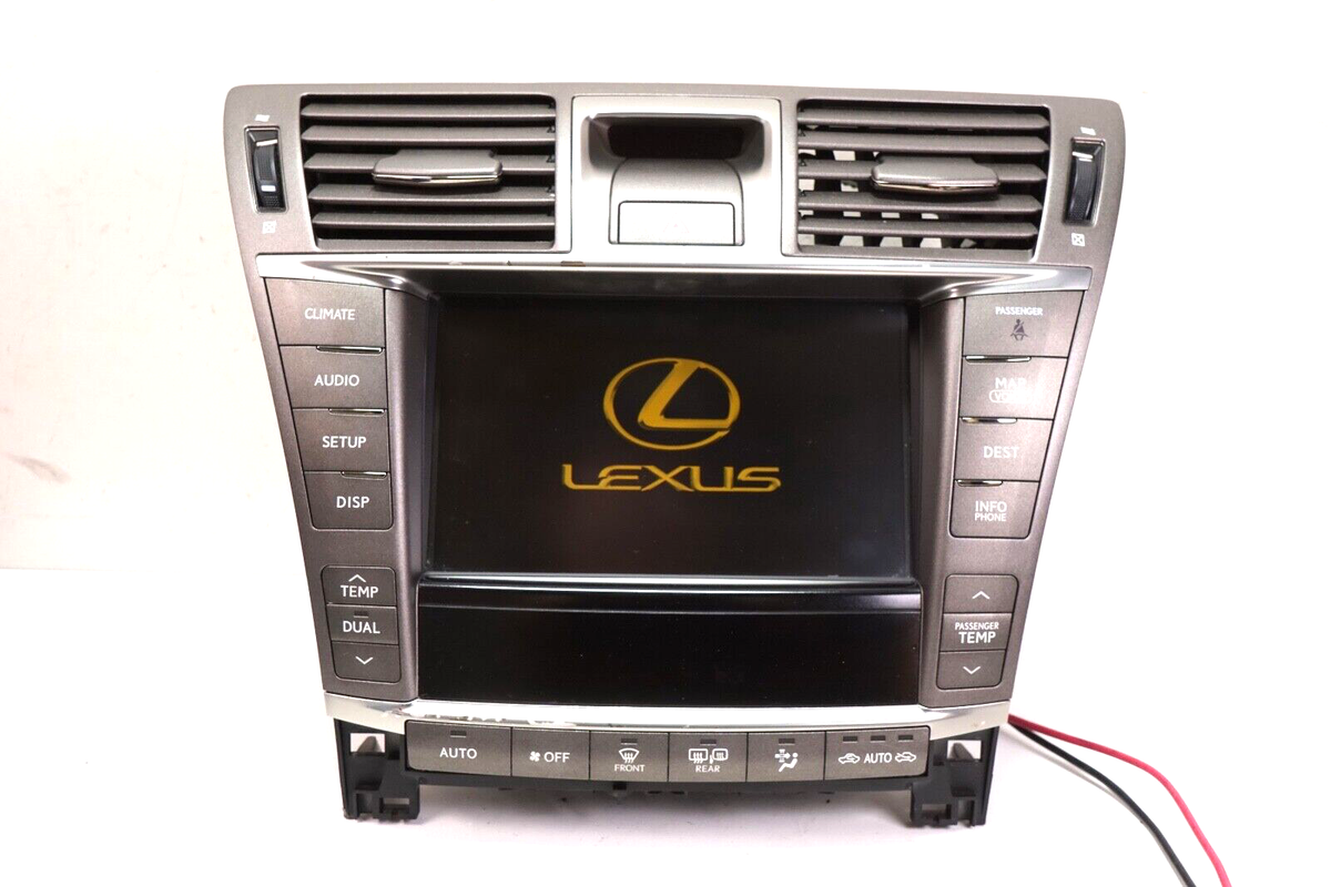 2007-2009 Lexus Ls460 GPS Navigation Radio With Hard Drive 2007-2009 Lexus Ls460 GPS Navigation Radio With Hard Drive