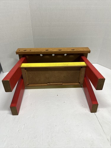 Banco de trabajo con soporte para herramientas Playskool 17" de largo X 16,5" de altura multicolor - Imagen 8 de 10
