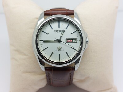 Citizen 7 Automatik Uhr 8200-R11943 Day-Date Japan Made Gebraucht 21 Jewels