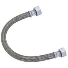 BrassCraft 1/2 in.Compression 1/2 in.FIP x 20 in.Polymer Braid Faucet Water Conn