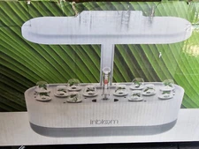 inBloom 12 Pods Hydroponics Growing System Indoor Garden with LED Grow Light
