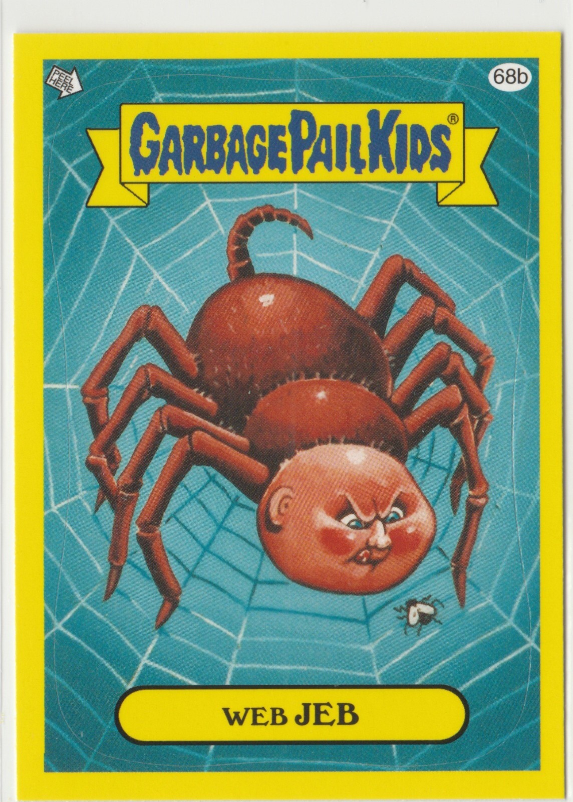 Web Jeb #68b Garbage Pail Kids 2011 Flashback Series 3 FB3 GPK Card