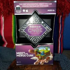 Merge Cube Hold Holograms in Your Hand Virtual Game Toy for IOS Android Tablet