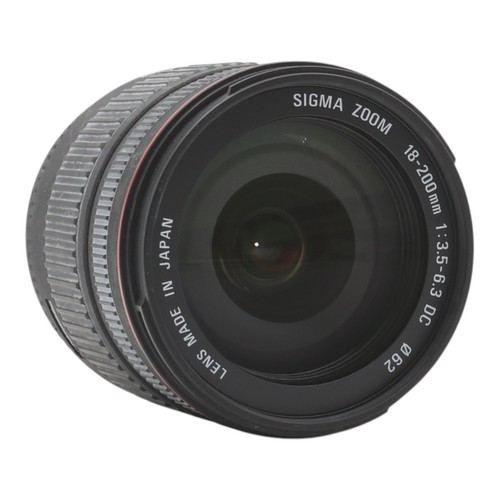 Lens Zoom Sigma 18-200mm Dc 3.5-6.3 18-200 MM - Pentax K Af - Picture 3 of 4