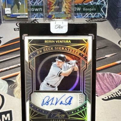 2024 Panini Three and Two Auto /32 Sealed Robin Ventura Chicago White Sox SSP