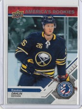 2019 UD National Hockey Card Day USA Rasmus Dahlin NHCD-1 (RC) Sabres Fire Sale!