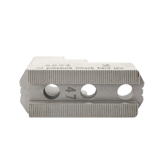 Lathe Chucks Serrated Hard Chuck Jaws 3PCS 10" Steel Hard Chuck Jacket 2 Steps - Picture 6 of 11