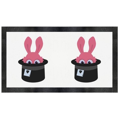 Futtermatte für Haustiere ''Hase späht Magierhut'' (PM00035652)