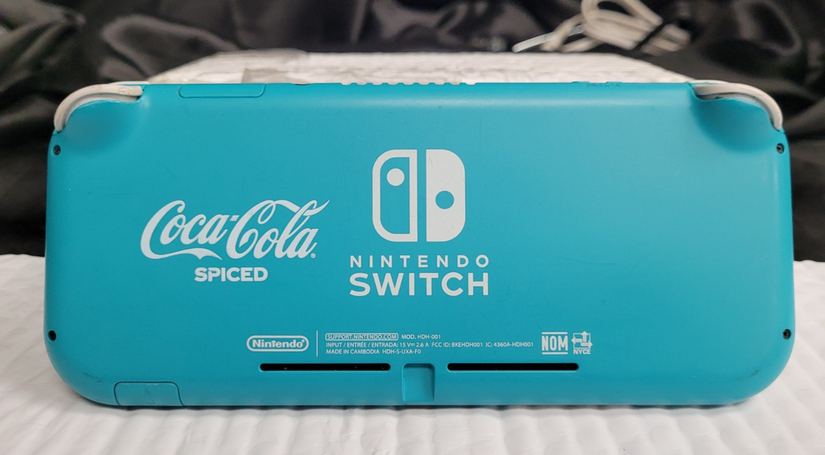 Nintendo Switch Lite Coca-Cola Edition W/ Charger (TESTED) ~ FREE