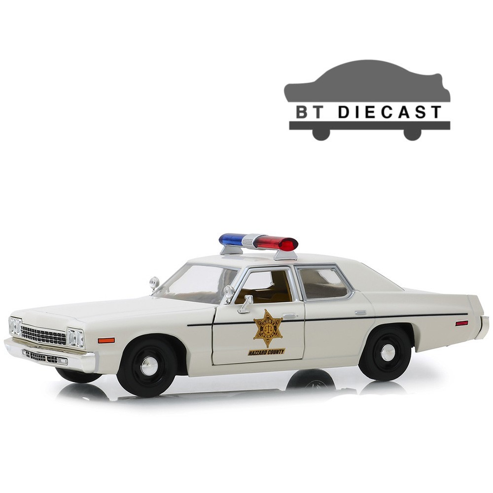 Greenlight Hazzard County Sheriff 1975 Dodge Monaco Sheriff 1/24 Cream 84094