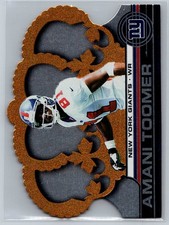 💎2001 Pacific Crown Royale Football #93 Amani Toomer - New York Giants💎