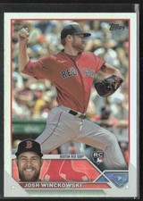 2023-24 Topps Series 1 Josh Winckowski 76 Base Rainbow Foil RC