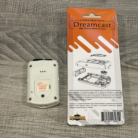 Dreamcast VMU Replacement Shell Atomic Purple w/ Visual Memory Unit