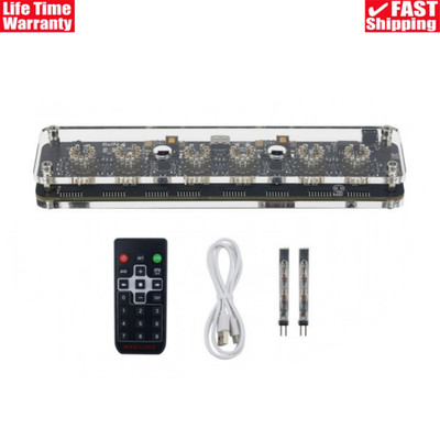 IN-8 Advanced Version Nixie Tube Clock Base with Colon Tube and Remote Control
