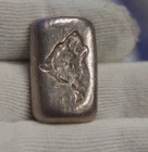 Wolf 1 oz .999 Poured Silver Bar/Ingot