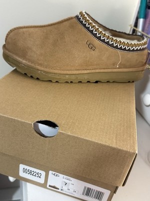UGG Tasman II Women s Brown Suede Lined Slip-On Slippers US 7