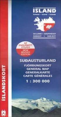 South East (Maps of Iceland) Buch Mal Og Menning,Iceland