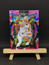 2025 Panini Select WNBA #68 DiJonai Carrington Pink Ice Prizms