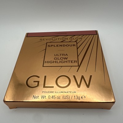 Revolution Glow Splendour Ultra Glow Luminous Highlighter 0.45 oz  NEW SEALED!
