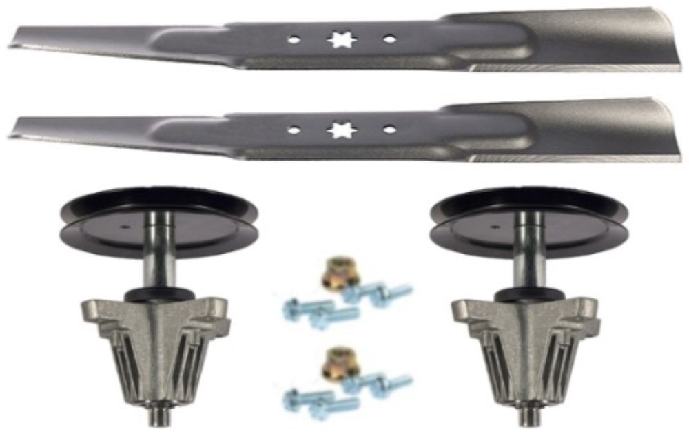 Craftsman Z5400 46 inch Mower Deck Spindle Blade Conversion Kit