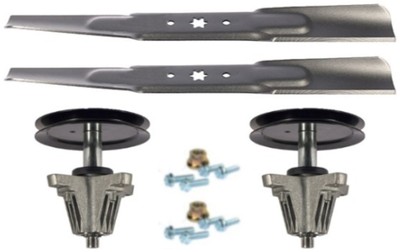 Craftsman Z5400 46 inch Mower Deck Spindle Blade Conversion Kit