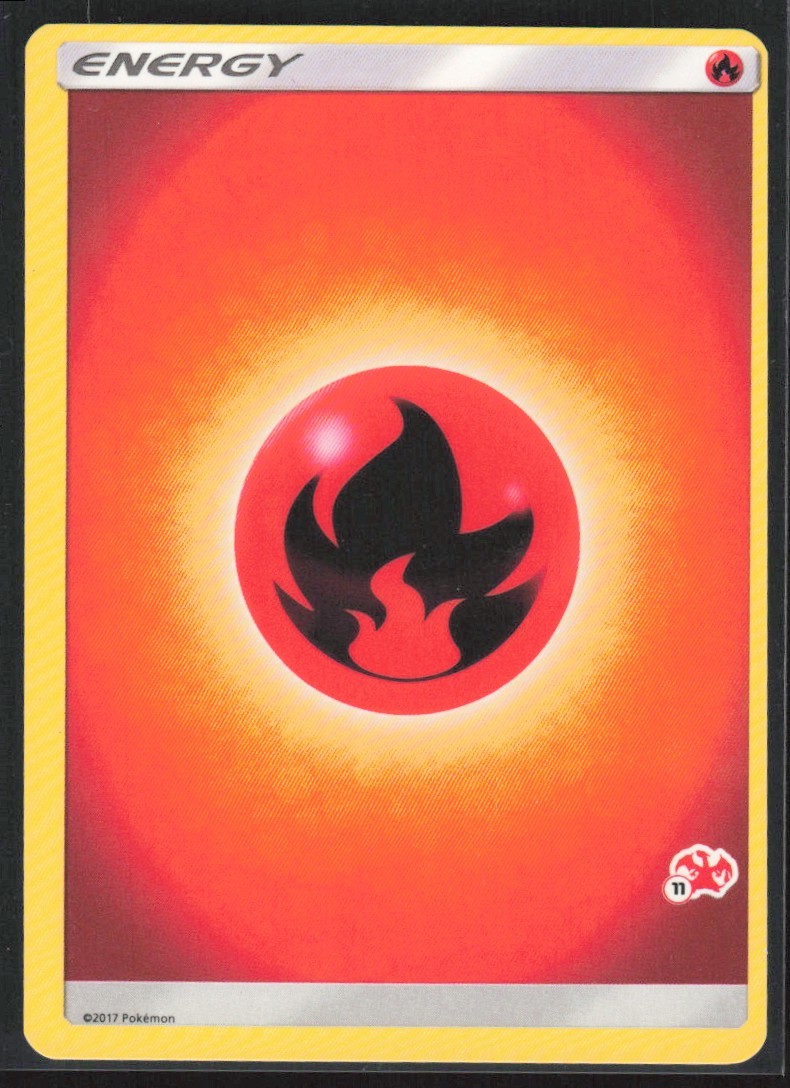 2017 Sun & Moon - Energy Fire Energy Common #NO NUMBER