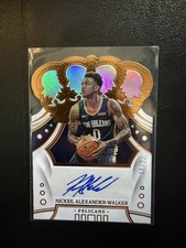 2019-20 Panini Crown Royale Auto RC Nickeil Alexander-Walker /99 #CR-NAW