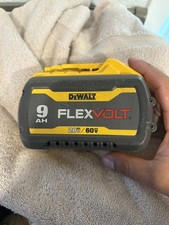Genuine DEWALT FLEXVOLT 9Ah Battery 20v/60v Compatible DCB609. Dated 2022