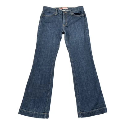 Jean Gap Gris Coupe Boot Cut Long Et Slim - Taille 6 Occasion En Très Bon état