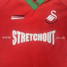 Rare Original Swansea City 2000/2001 Away Football Shirt Mens Medium