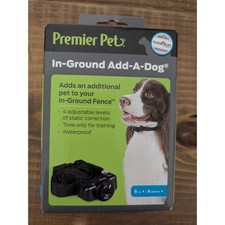 Premier Pet In-Ground Add-A-Dog Receiver Collar Waterproof GIG00-16919 New Box